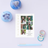 Budget Color Glow-金ゴールド&ホワイト大学院1号写真 チラシ (シングル)