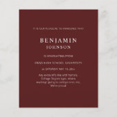 Budget Colorsホワイト&マルーン大学院の写数々の真 チラシ (裏面)