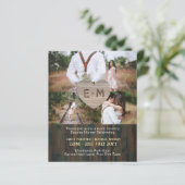 BUDGET Country 素朴 Wood Carvedハート写真 (スタンド正面)