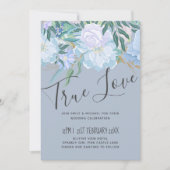 BUDGET DUSTY BLUE 結婚 Folids (正面)