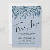 BUDGET DUSTY BLUE 結婚 Folids (正面)