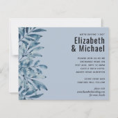 BUDGET DUSTY BLUE 結婚 Folids (正面)