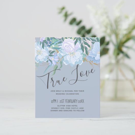 BUDGET DUSTY BLUE 結婚 Folids (スタンド正面)