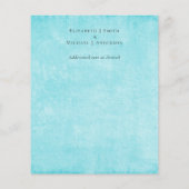 BUDGET DustyTeal金ゴールド結婚抽象芸術 (裏面)