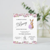 Budget Easter Baby Shower Invitation (スタンド正面)