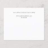 Budget Eleganパノラマフォトモダン日付の保存 チラシ (裏面)