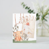 Budget Elephantベビー写真誕生のお知らせ (スタンド正面)