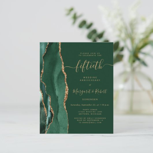 Budget Emerald Agate Gold 50th Anniversary Party (スタンド正面)