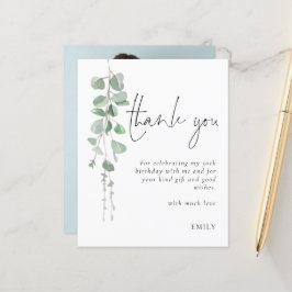 Budget Eucalyptus写真50th誕生日ありがとう