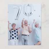 Budget Eucalyptus写真70th birthday Thank You (裏面)