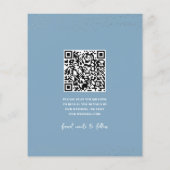 Budget Faux Gold Save the Date 写真 (裏面)