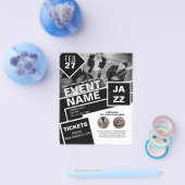 BUDGET Flyer FREE Design Help Entertainment Theme チラシ (シングル)