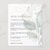 Budget Folidsの縮小結婚式招待状 (正面)