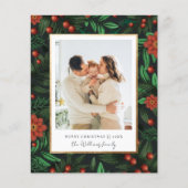 Budget Folids緑のメリークリスマスフォト (正面)