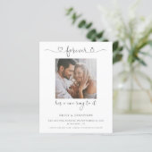 Budget ForeverはItにリングや輪を持っている写真の日付を保存 (スタンド正面)