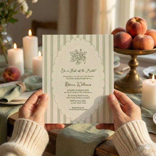 Budget Fresh off Market Sage Green Bridal Shower