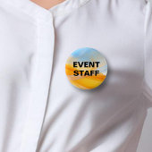 Budget Friendly Event Staff Modern Button Pins 缶バッジ