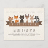 Budget Friends of the Forest Woodland Baby Shower (正面)