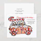 BUDGET Fun Photo Gingerbread Car Holiday Moving (正面/裏面)