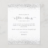 Budget Futureミセス・フォトシルバーグリッターありがとう (正面)