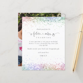 Budget Future Mrs写真グリッターありがカラフルとうございます