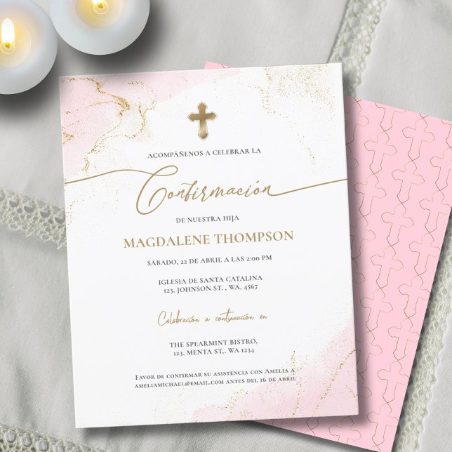 Budget Gold Cross Girl Confirmation Confirmacion (クリエイターアップロード済み)