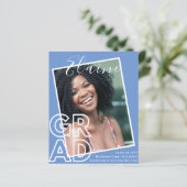 BUDGET GRAD 重ね写真 卒業おめでとうございますのお知らせ (スタンド正面)