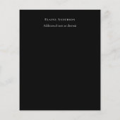 BUDGET Grad PHOTO Announcement Thank You招待状 (裏面)