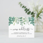 Budget Greenery引っ越しました発表カード (スタンド正面)