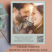 Budget Greenery QRコードフォト結婚式招待状