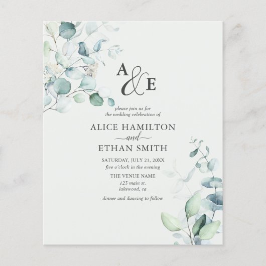 Budget Greenery Sage結婚's (正面)