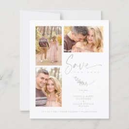 Budget Grey Trendy Branches Wedding 3 Photos