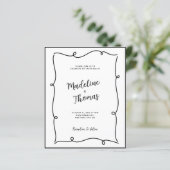 BUDGET Hand Drawn Cute Coule 結婚 Script's (スタンド正面)