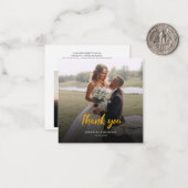 Budget Hand-Letteredの写真結婚ありがとう ノートカード