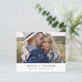 Budget Hand Lettered White日付の写真を保存 (スタンド正面)