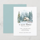 BUDGET Holiday New Home Handwriting Script Moving (正面/裏面)