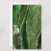 Budget Hunter Green Agate Corners Dark Wedding (裏面)