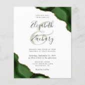 Budget Hunter Green Agate Corners Wedding (正面)