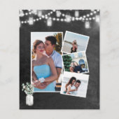 BUDGET I DO婚約4 Photo BBQ招待状 (裏面)