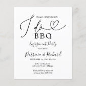 Budget I DO BBQ婚約パーティ発表 (正面)