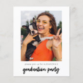 Budget Instant Photo Ver White 2 Graduation Party チラシ (正面)