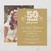 Budget Into Forever 50周年記念写真招待状 (正面/裏面)