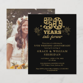 Budget Into Forever 50周年記念写真招待状