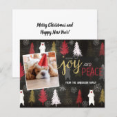 Budget Joy and Peace写真クリスマス (正面/裏面)