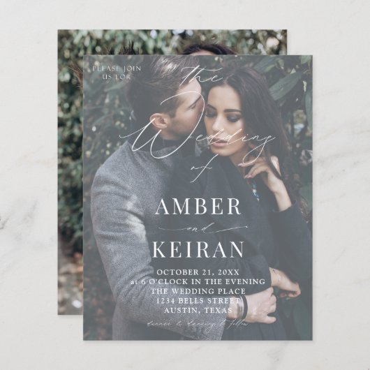 Budget Kolly There Shades – 写真結婚の (正面/裏面)