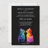 Budget🌈 LGBTQ Purrfectly Yours 招待状 (正面)