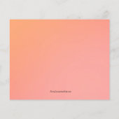 Budget Lightsカラフルバースデーパーティ招待状 (裏面)