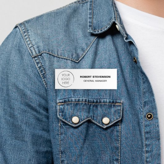 Budget Logo Business Store Identification Badge, 名札