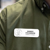 Budget Logo Business Store Identification Badge, 名札