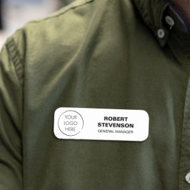 Budget Logo Business Store Identification Badge, 名札